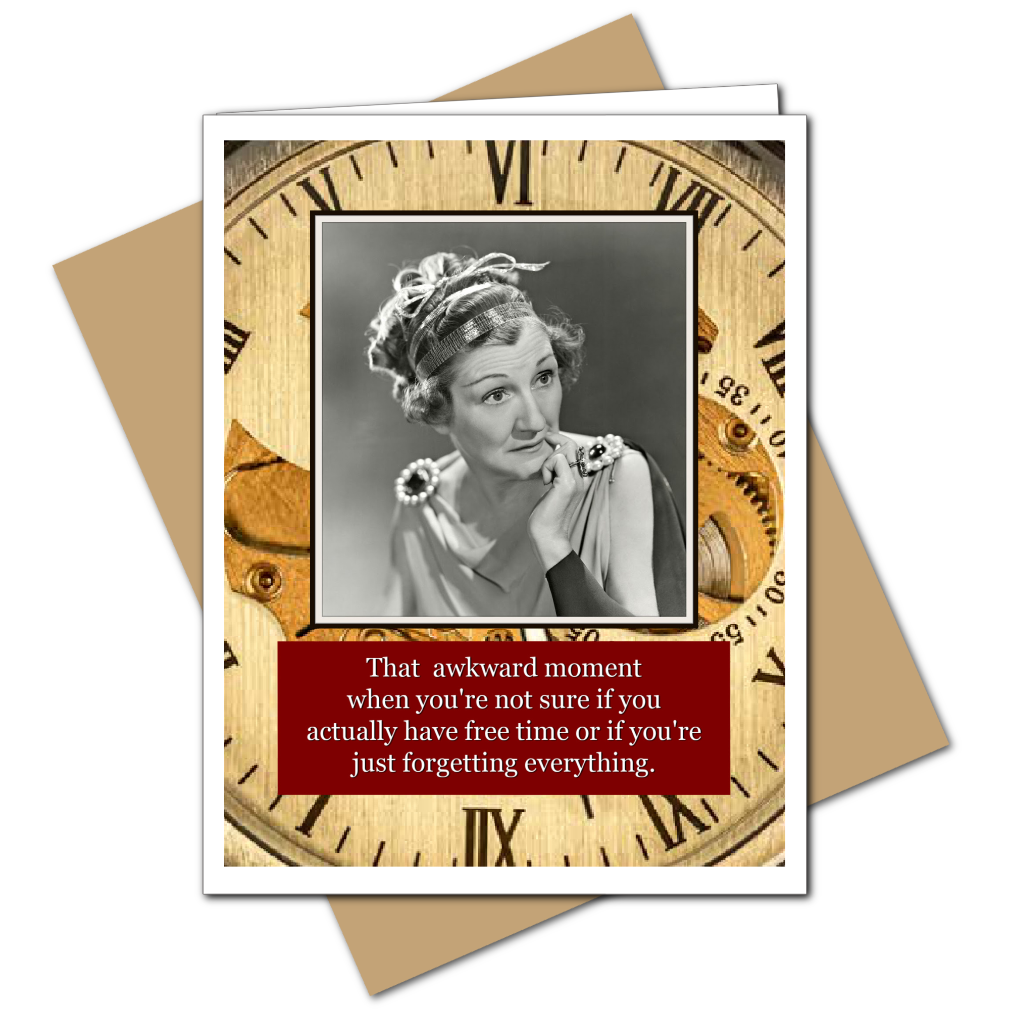 Ümlaut Brooklyn - Wholesale Everyday Greeting Card - Awkward Moment - Everyday Card1