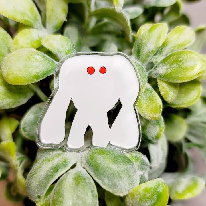 Épinglette Grafton Monster, WV Cryptid, Cryptid Gift, Cryptid pour la vente par The Dungeon Rose