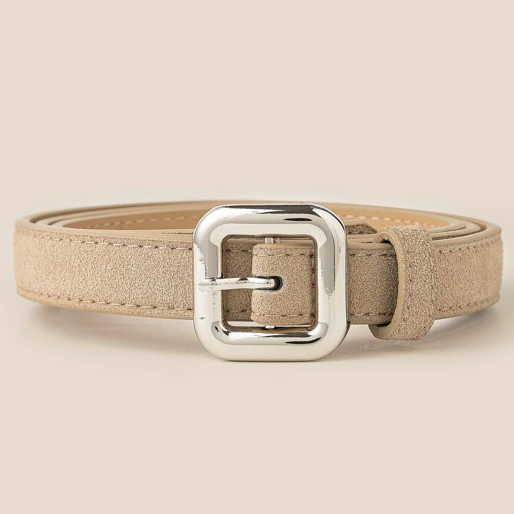 Anarchy Street - Vente Ceinture – femme - Ceinture en cuir à boucle carrée5
