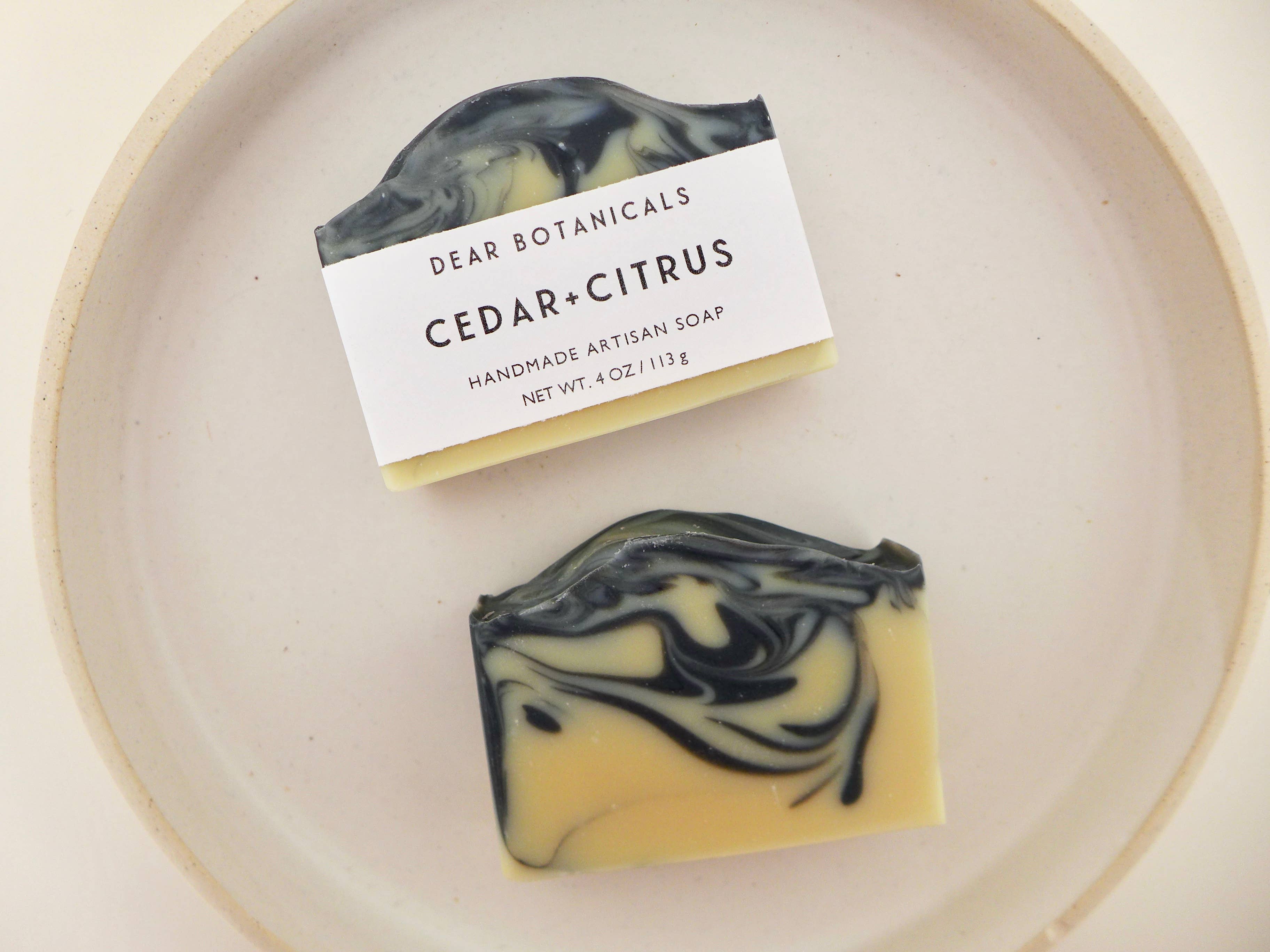 Dear Botanicals - Wholesale Bar Soap - Cedar+Citrus Soap4