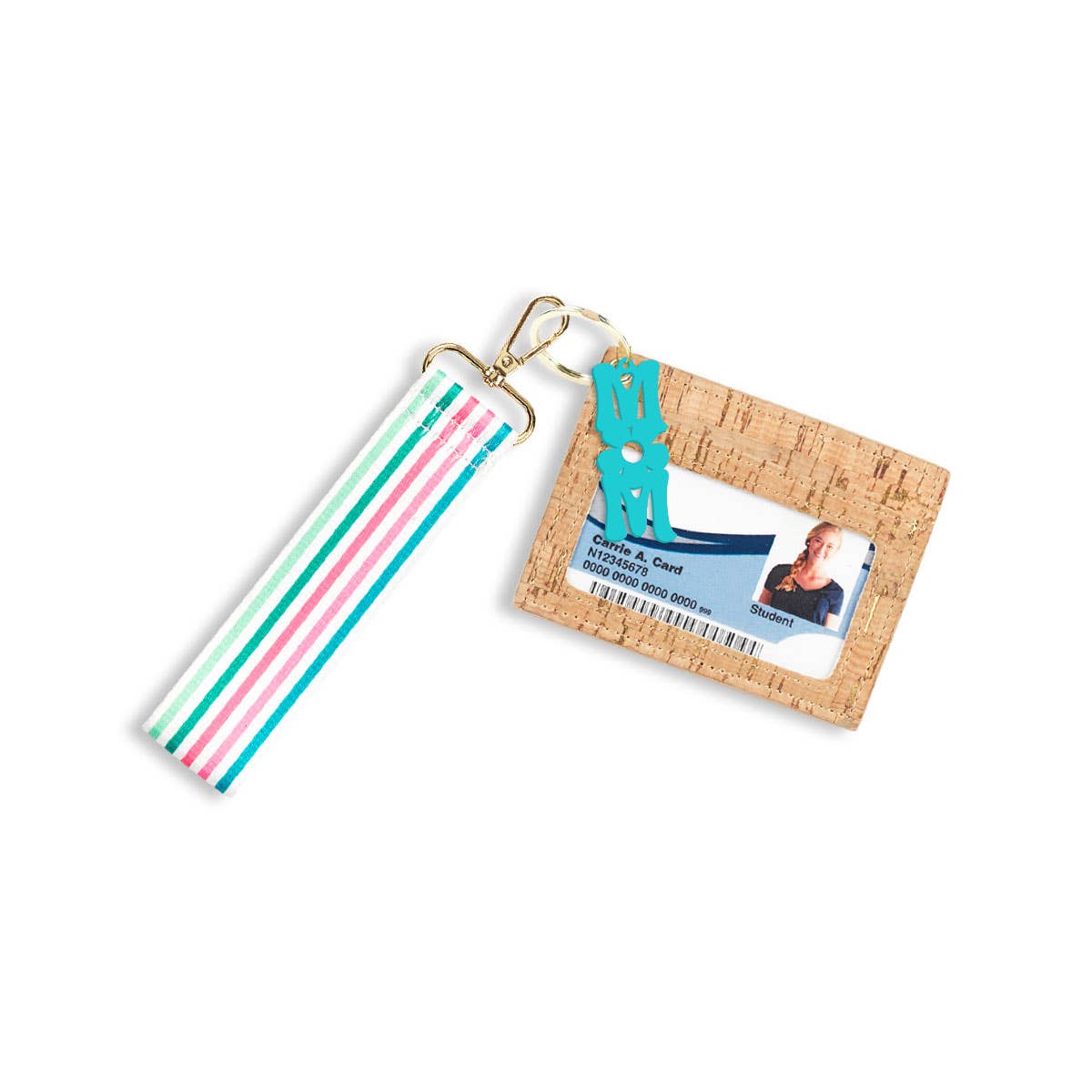 Viv&Lou – wholesale Wallet – Women's – Aqua Mom Cork Wallet0