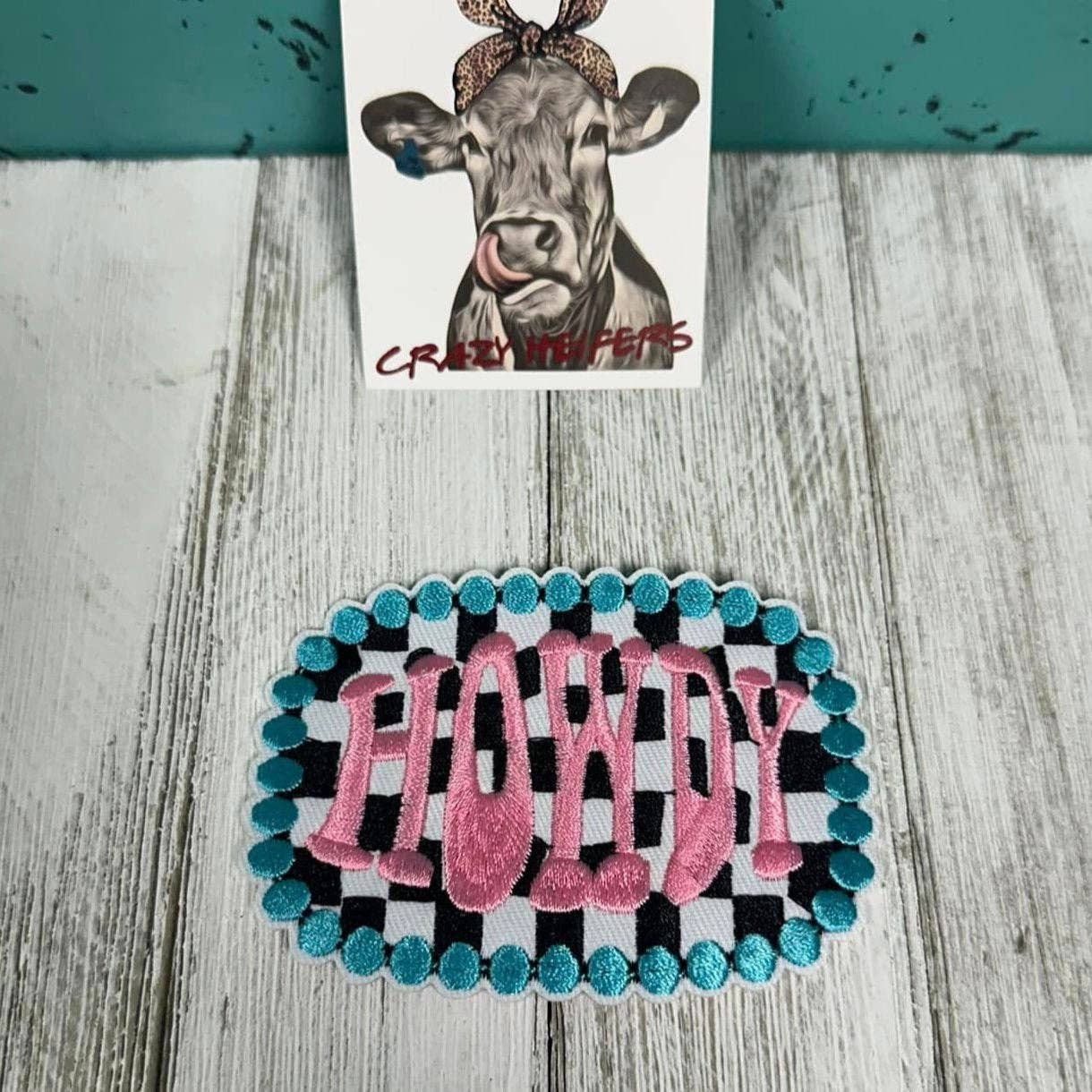 Crazy Heifers Wholesale - Wholesale Patch - Embroidered Statement Patches-Iron on V48
