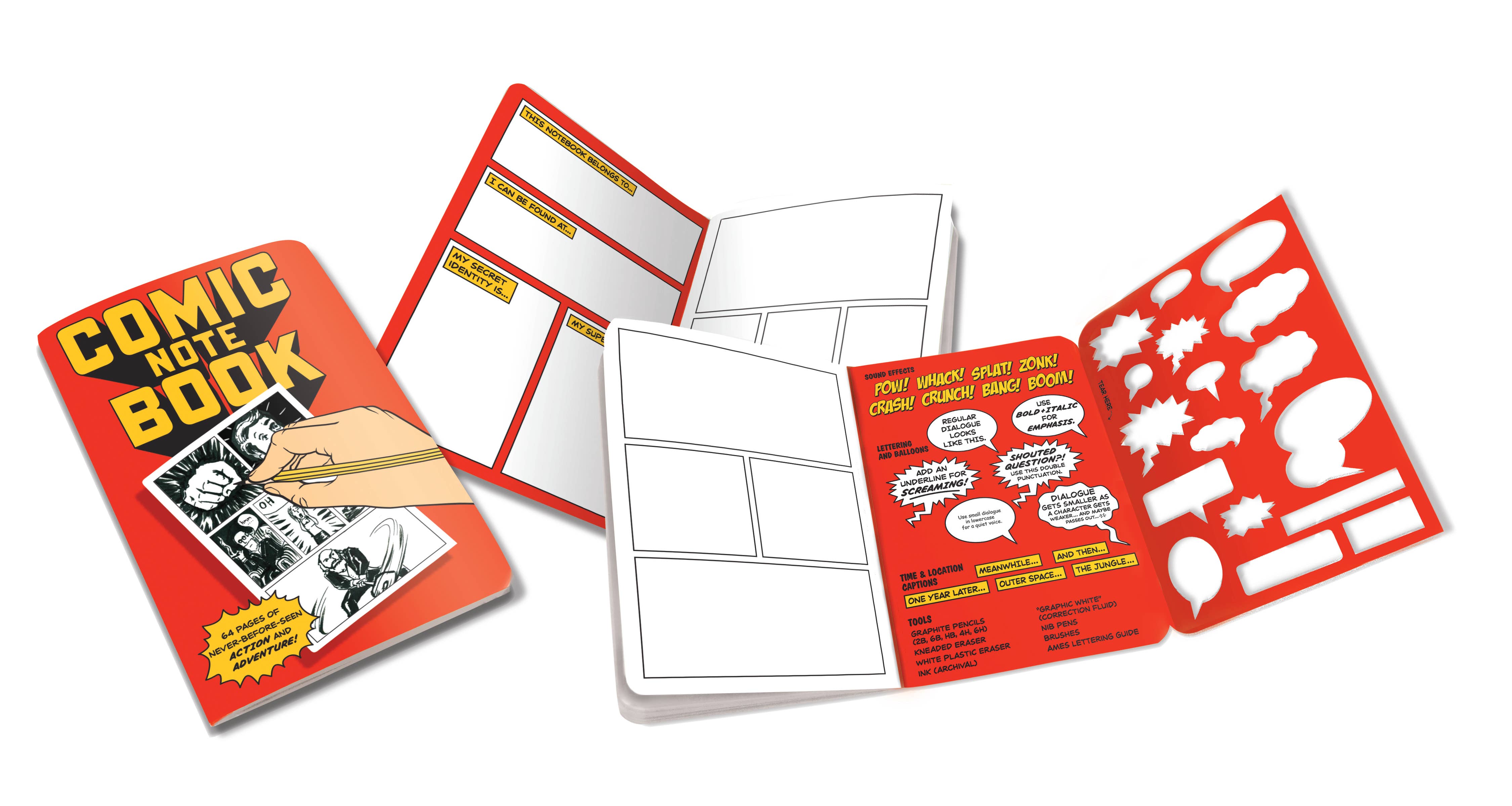 Unemployed Philosophers Guild - Wholesale Notebook - Comic Book Notebook1