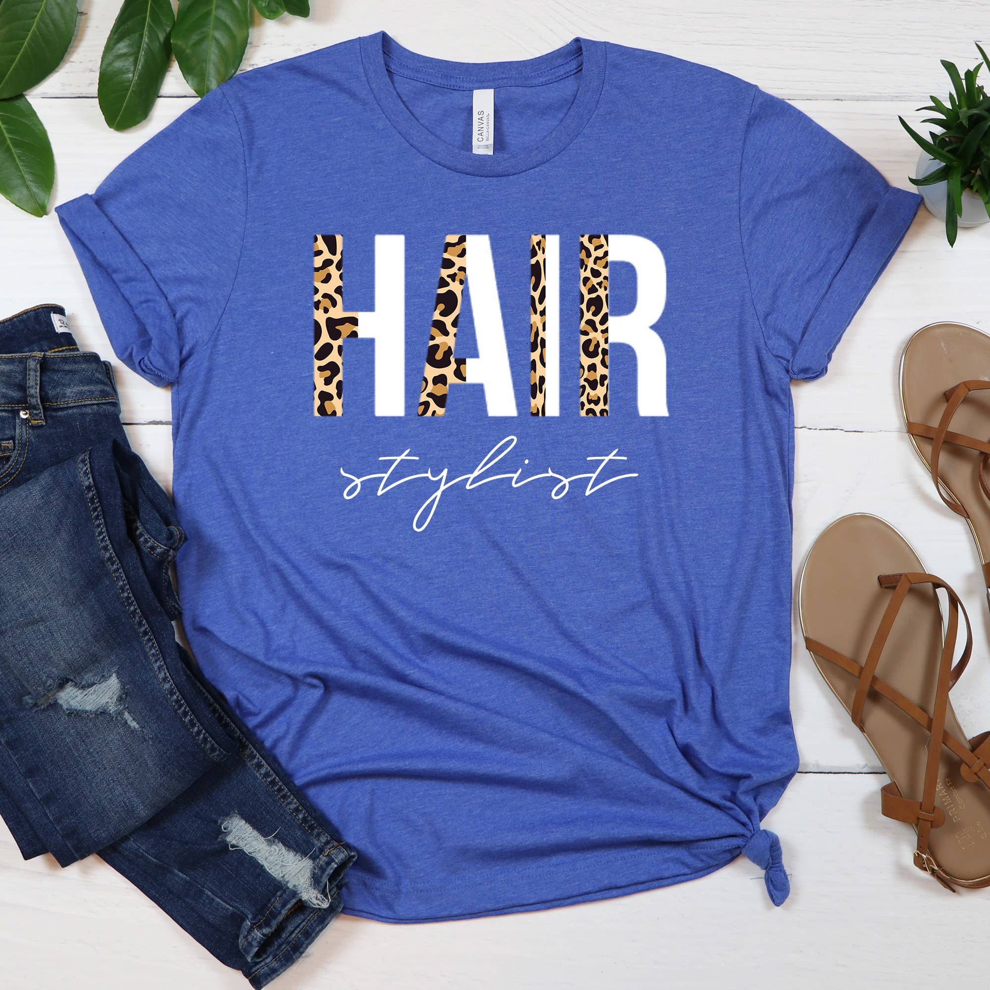 APComfortPrints - Wholesale Screen Printed T-Shirt - Women's - Hair Stylist Shirt6