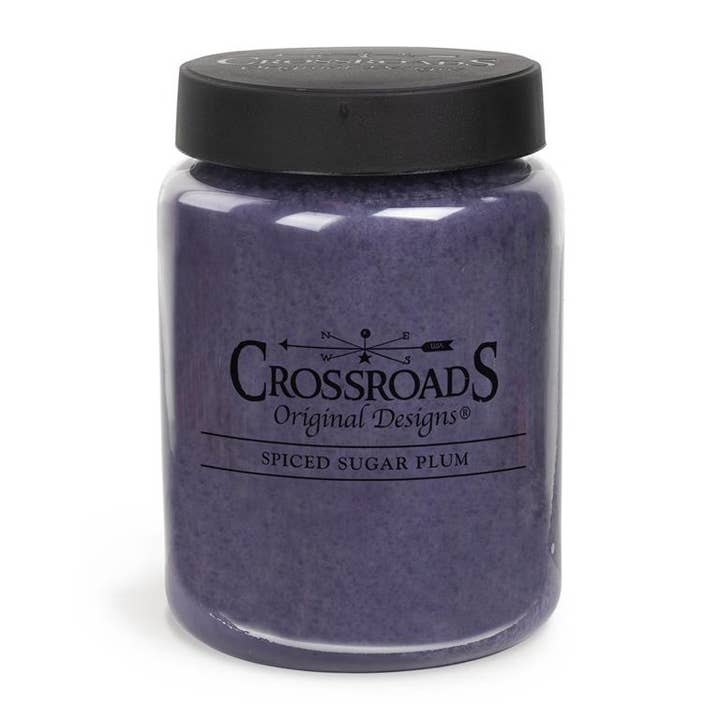 Spiced Sugar Plum - 26 oz. Candle for wholesale by Crossroads Original Designs