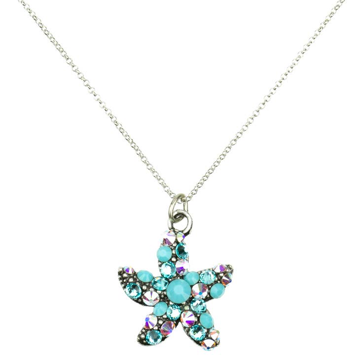 Colar estrela do mar cristal Thalassa por atacado de Anne Koplik Designs, Inc.