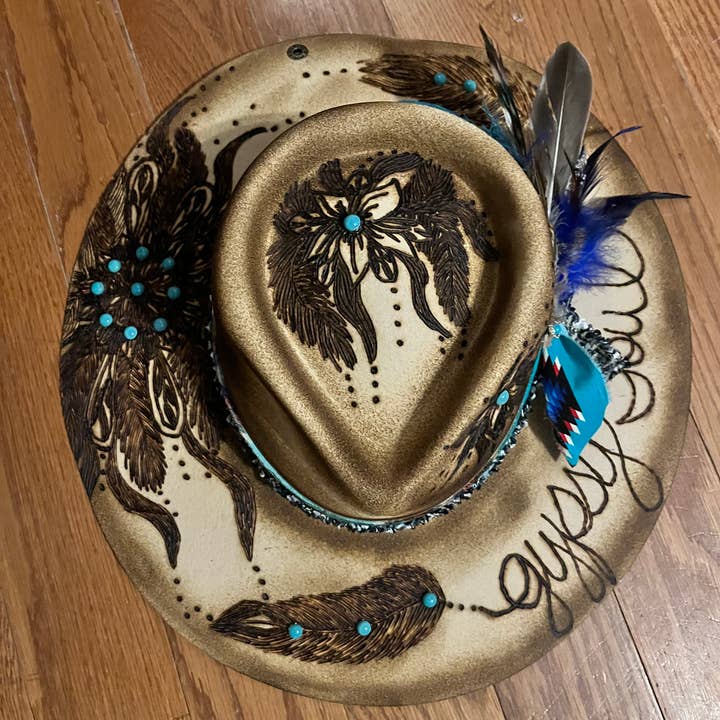 Feathered Gypsy Custom Hats and Boutique - Wholesale Cowboy Hat - Women's - She’s a gypsy soul4