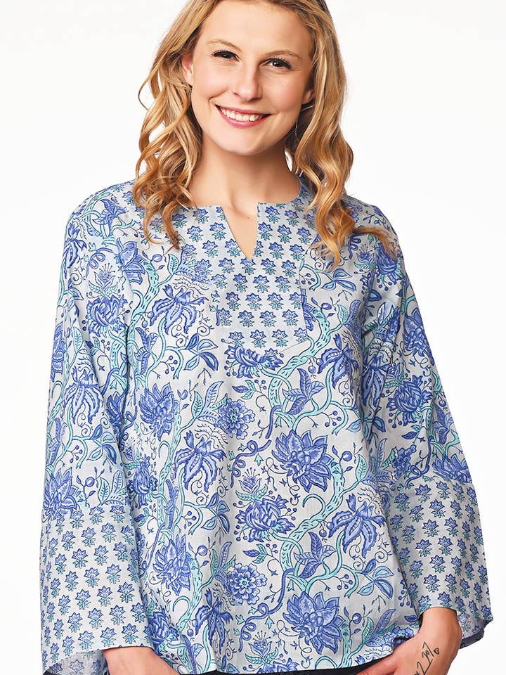 Sevya Handmade - Wholesale Tunic - Women's - Devani Block Print Tunics17
