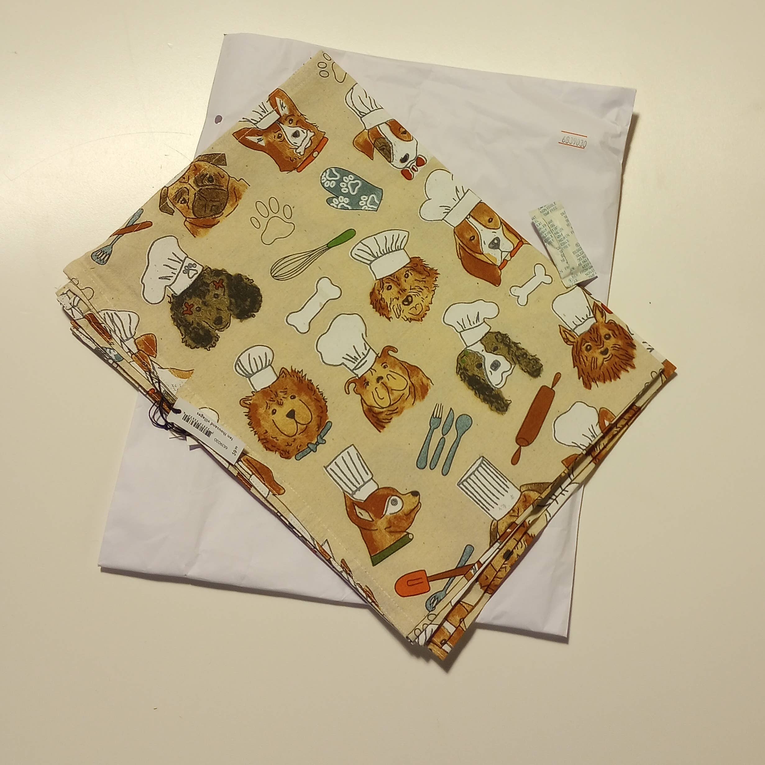 Ten Thousand Villages - Vente Torchons - Torchon Dog Chefs4