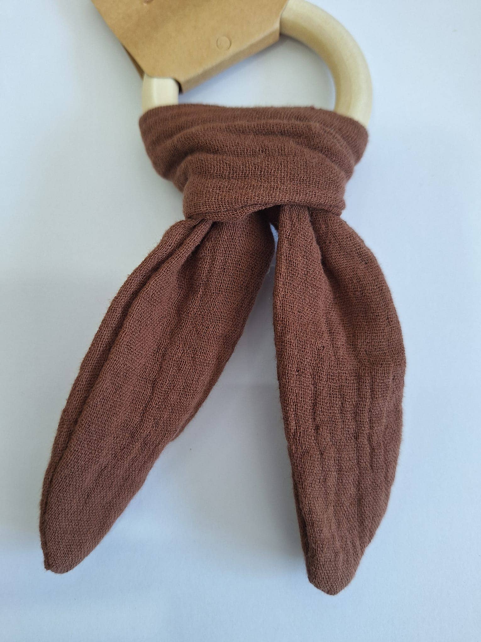 Cotton Socks - Wholesale Teether (Not Clip-On) - Baby - MC-04 Organic Cotton Muslin Teether 16 cm x 8 cm10