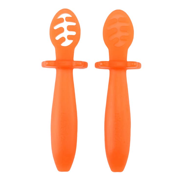 Eztotz Little Dippers Baby Spoons Primeiro Estágio - Laranja por atacado de EZTOTZ LLC