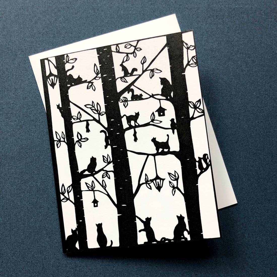 Squirrel Tacos Papercuts - Vendita all'ingrosso Biglietti di auguri generici - Biglietto d'auguri - Love Cats2