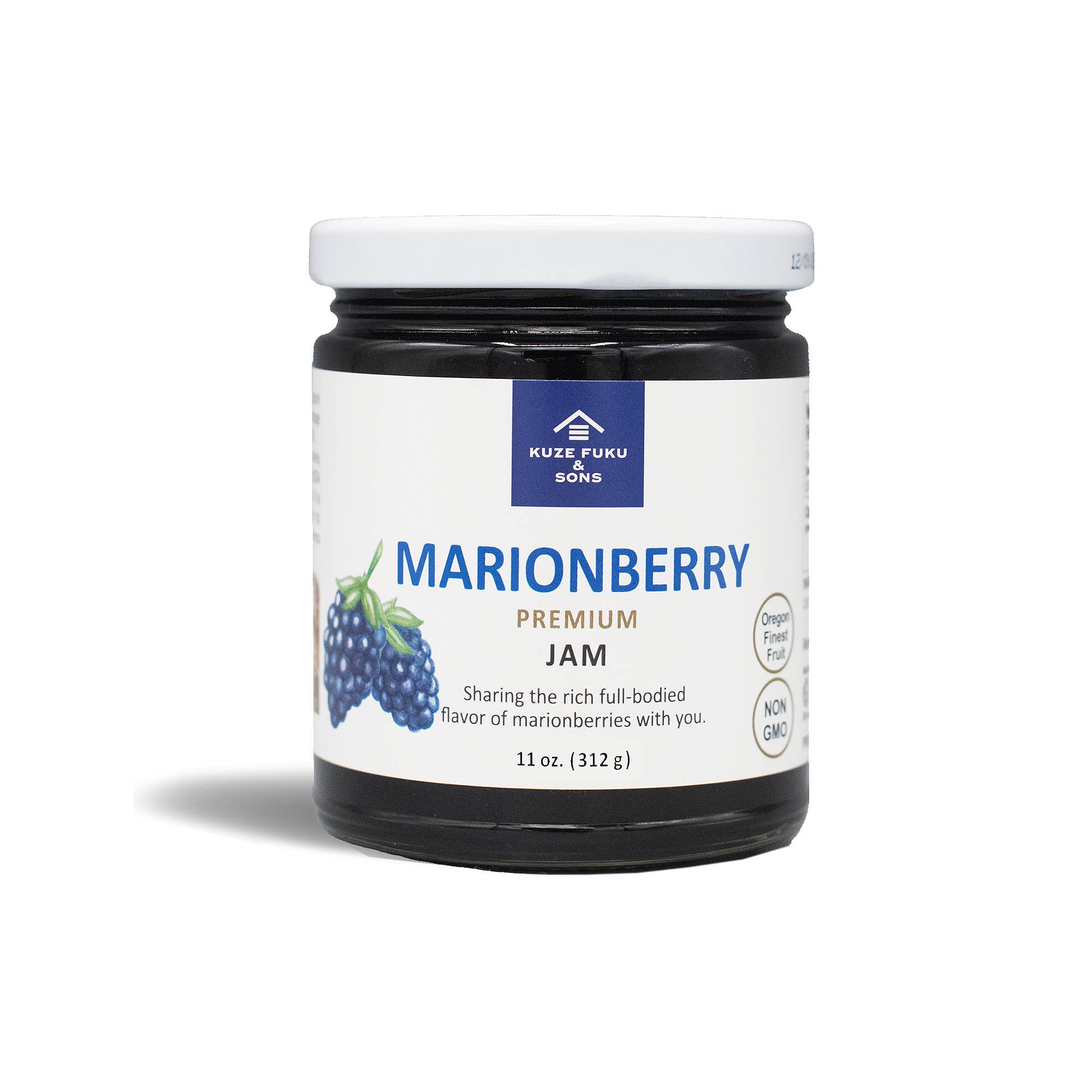 Kuze Fuku & Sons - Wholesale Jam/Jelly - MARIONBERRY JAM 11 oz.