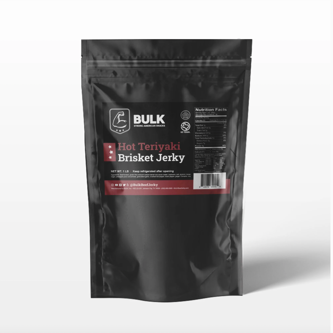 BULK Jerky - Wholesale Jerky - Brisket Beef Jerky - All Natural17
