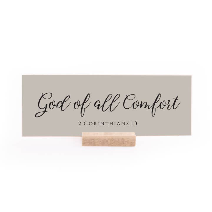 7.5 x 2.75" | Bereavement | God Of All Comfort for wholesale by Revelation Culture