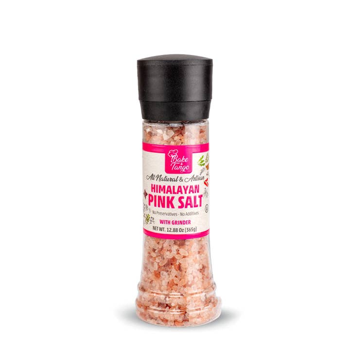 SQRL - Wholesale Salt - BAKE & TANGO HIMALAYAN PINK SALT WITH GRINDER