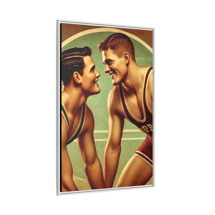 Walt & Pete - Wholesale Art Print - Missing Art Studies - Grant 03127