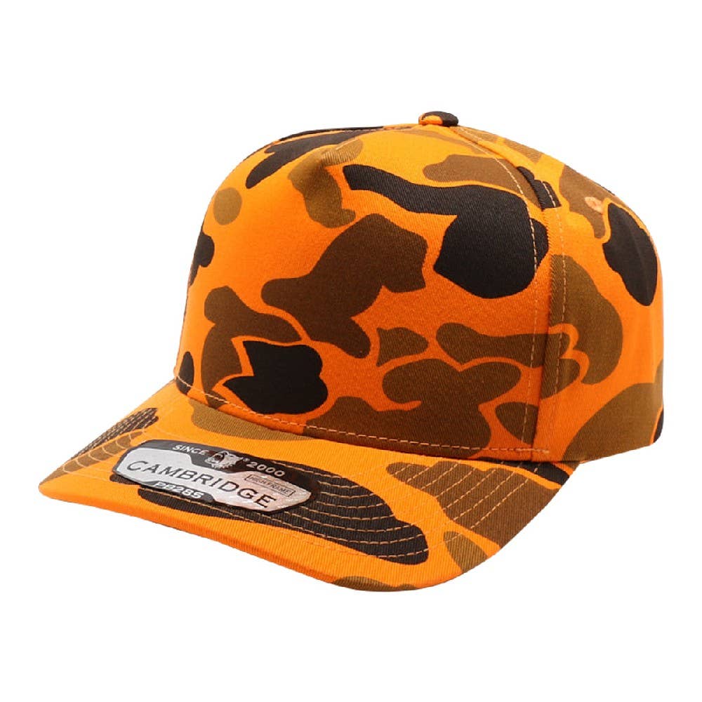 DOBBI - Vendita all'ingrosso Cappellino da baseball - Unisex - Cornice alta Old School Camo a cinque pannelli9