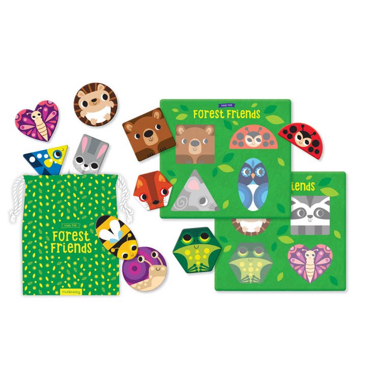 Chronicle Books - Wholesale Brain Game - Kids - Find the Forest Friends Game1