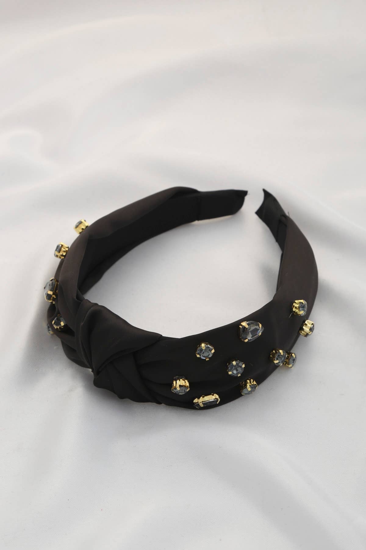 JOIA ACCESSORIES - Vendita all'ingrosso Fascia per capelli - Donna - CERCHIETTO CON NODO E STRASS, FH 46822