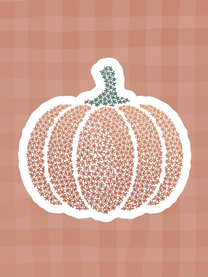 Sticker Citrouille Spice pour la vente par Becca Scott Design
