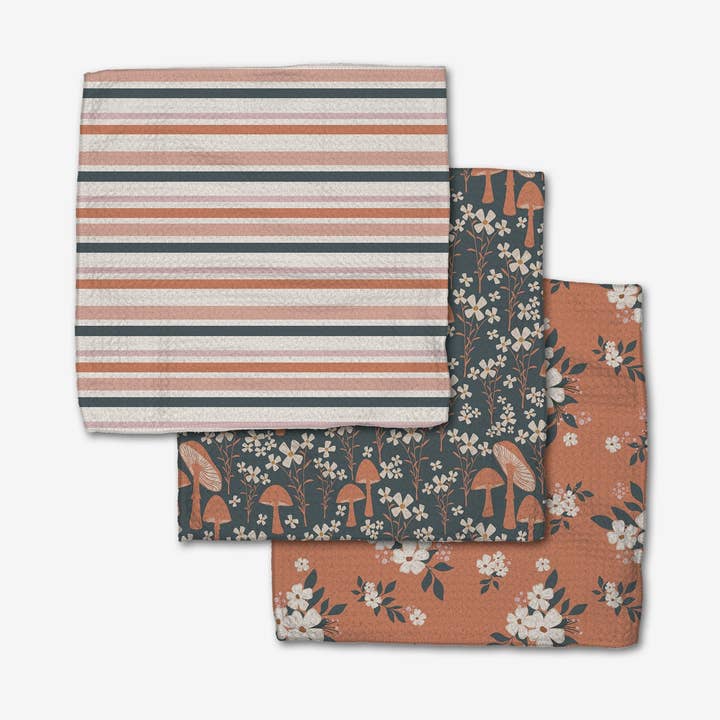 Geometry - Wholesale Dishcloth - Harvest Season Dishcloth Set