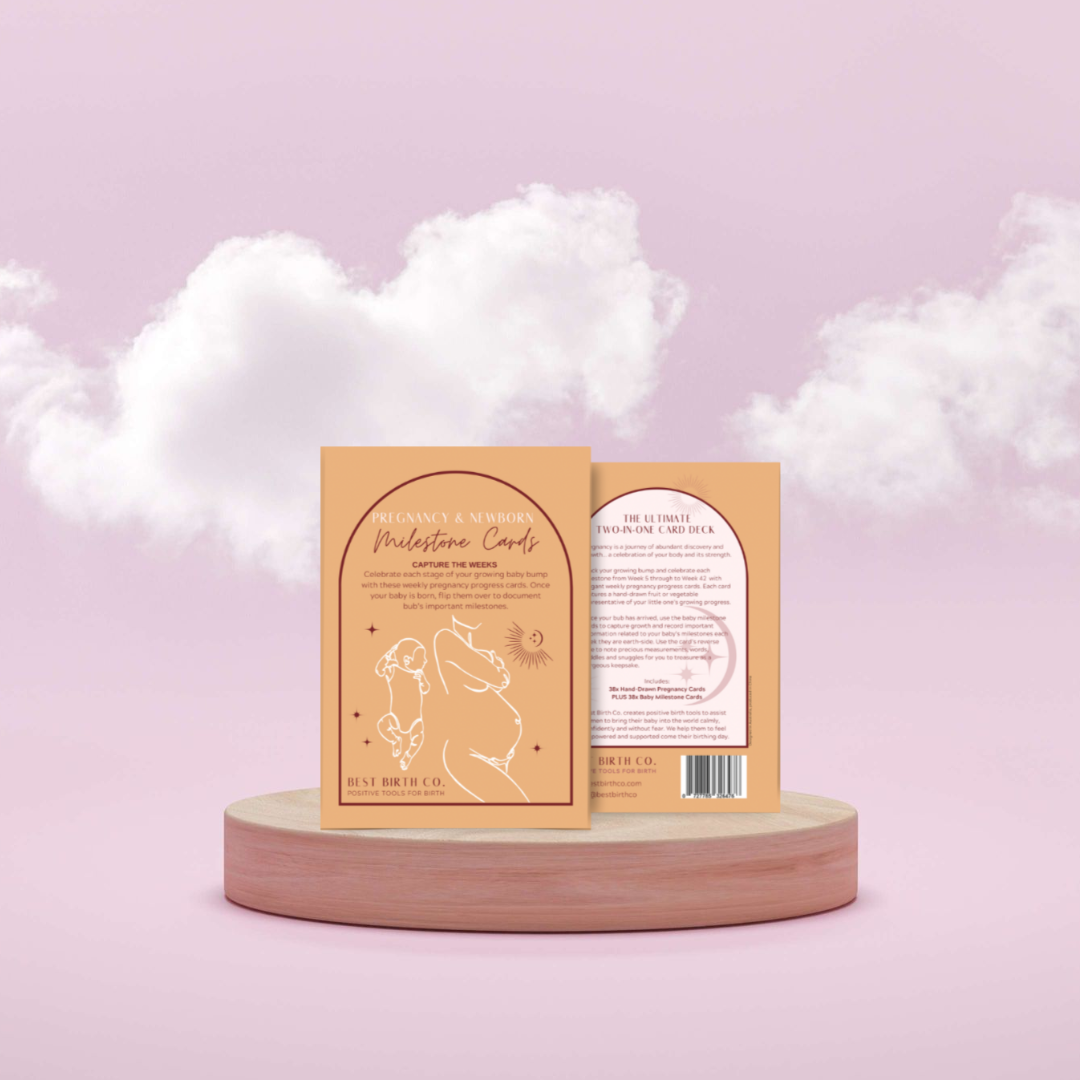 Best Birth Co – wholesale Milestone art/keepsake – Child & baby – BUY 10 Pregnancy BABY Annoucement Gift Milestone Cards5