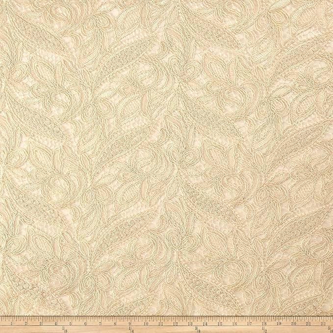 Fabrics Star - Wholesale Fabric - CREATION Glitter Embroidered Mesh Fabric. Lace Netting Material ideal for Sewing, Dresses, Gowns, Dresses, Skirts, Veils, Etc.7