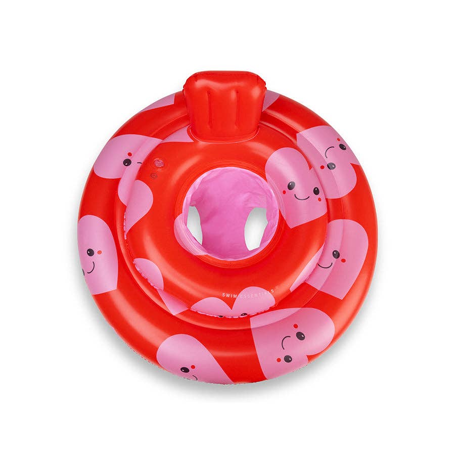 Rood Roze Swim Essentials| Rood/Roze Baby Float 0-1 jaar for wholesale on Faire1