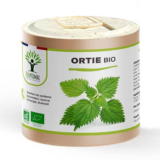 Organic nettle capsules - Bioptimal for wholesale by Bioptimal