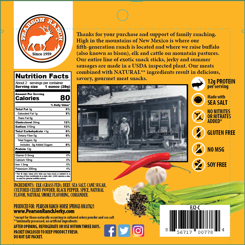 Pearson Ranch Elk & Bison Jerky - Wholesale Jerky - Elk Jerky2