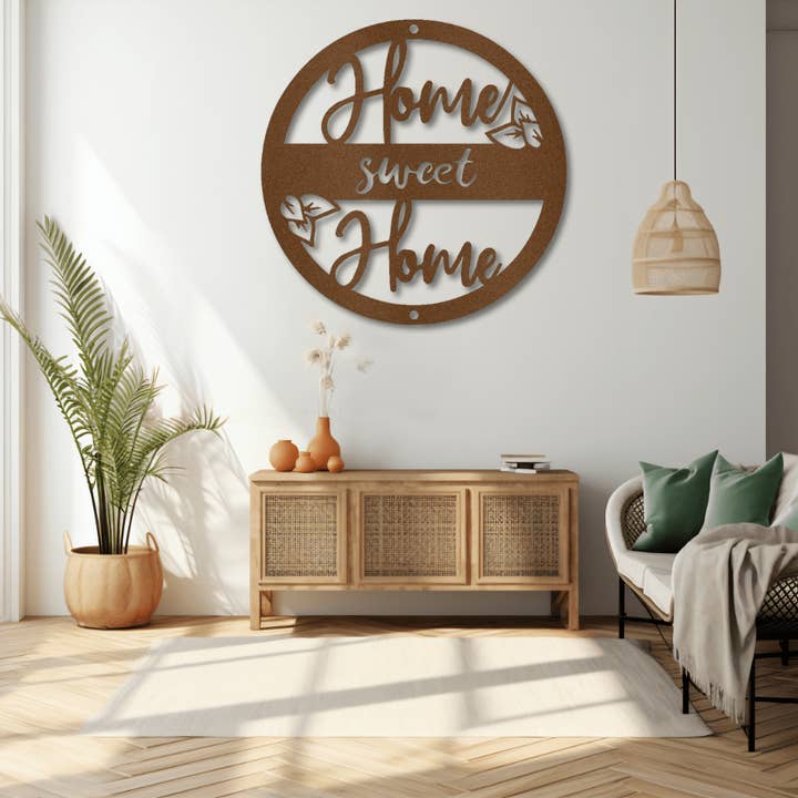 Home Sweet Home - Steel Sign for wholesale by MetalDecor4U