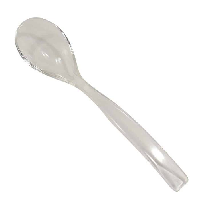R&M International - Wholesale Kitchen Spoon - Condiment Spoons Acrylic Bucket /961