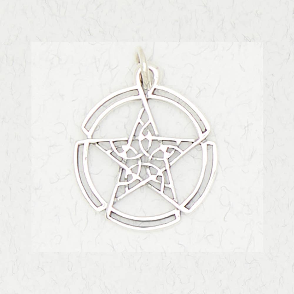 Nirvana LLC – Engroshandel Vedhæng/charm – Sterling sølv vedhæng - Pentakel