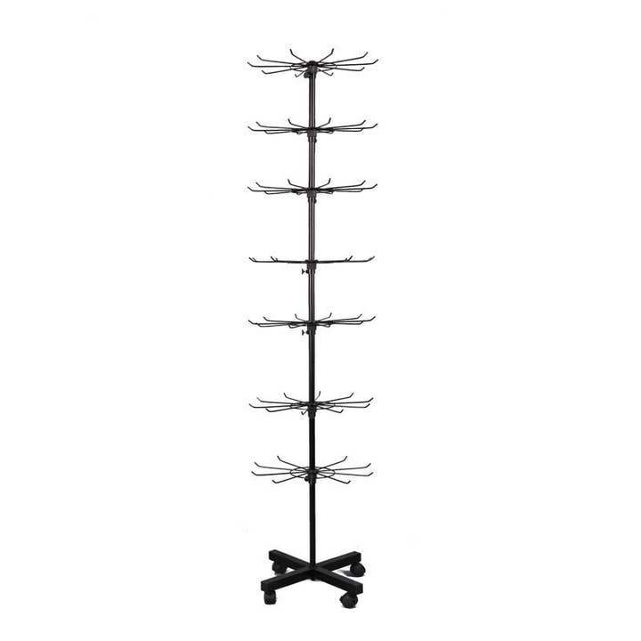 Zakka - Wholesale Retailer Display Stand/Case - Large Floor Top 63" High Metal Stand Revolving Display Rack