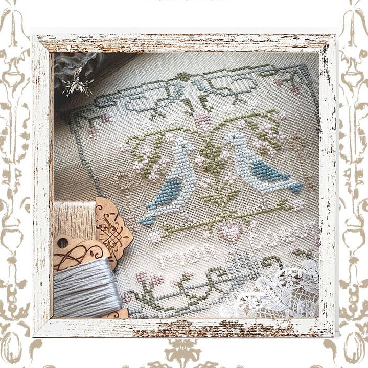 The Wishing Thorn - Vente Accessoire de broderie/point de croix - Motif au point de croix Mon Coeur pour la Saint-Valentin0