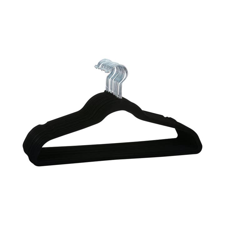 HangAroma - Wholesale Clothes Hangers - Premium Non-slip Scented Velvet Hangers - Heavy Duty Clothes Hanger - Ultra Thin Space Saving 360 Degree 50 Pack Mint1