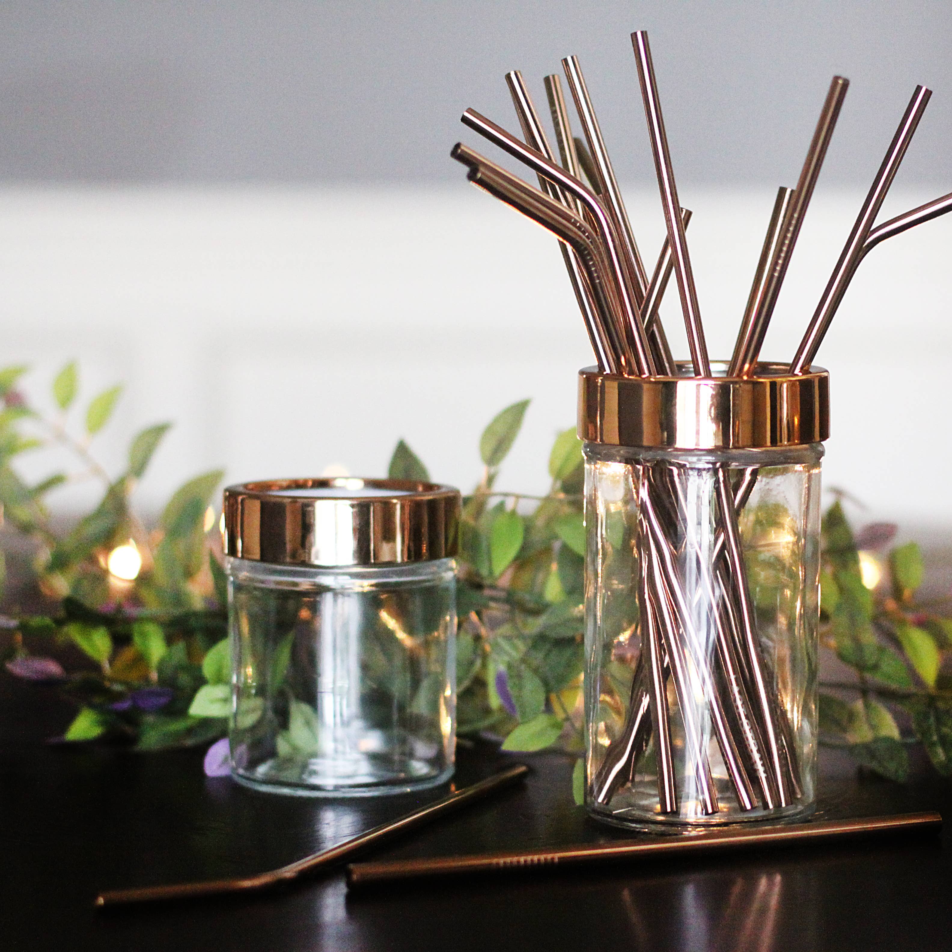 Last Straw - Wholesale Drinking Straw - Rose Gold Stainless Steel Straw2