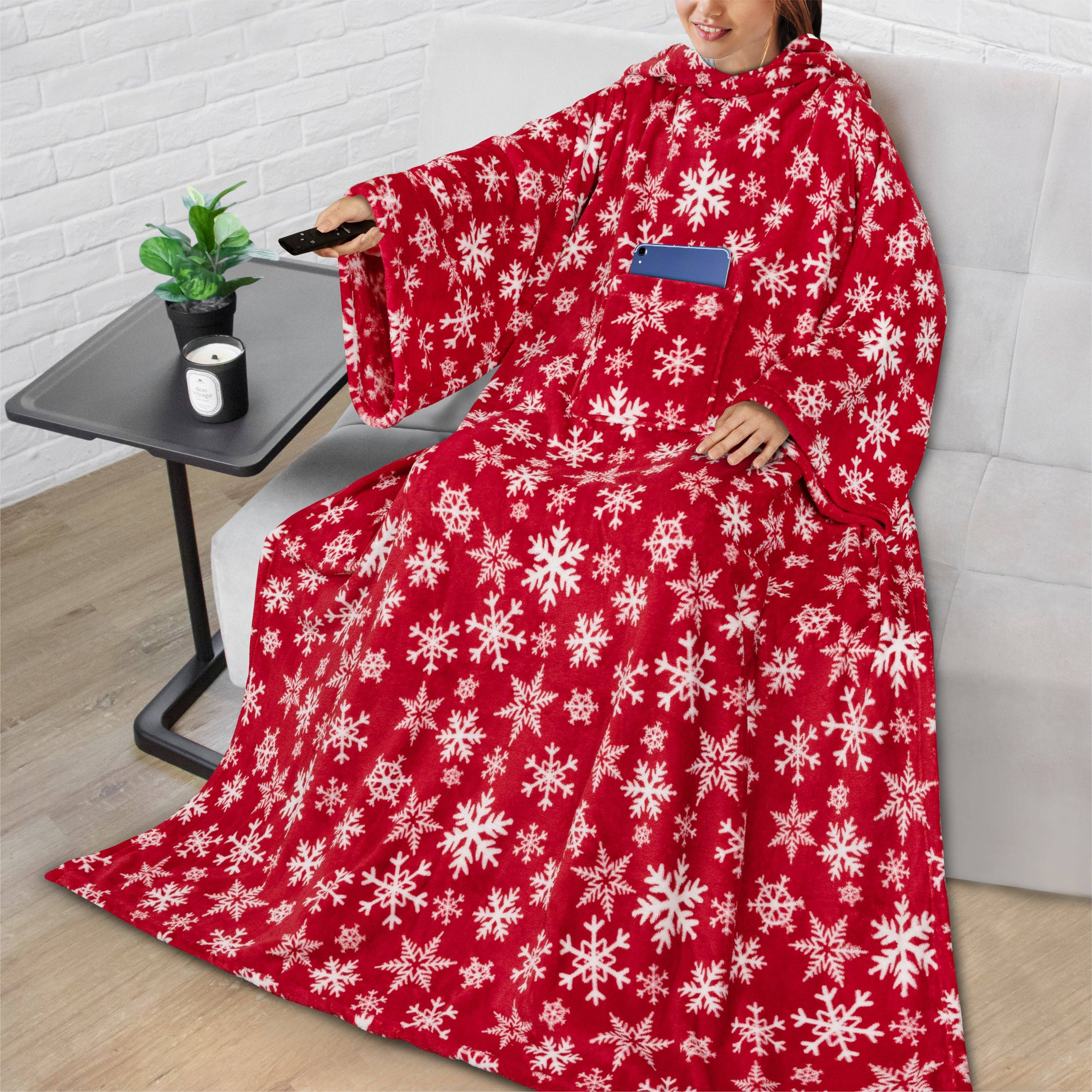 Pavilia - Vendita all'ingrosso Plaid - Coperta con maniche - Tasca applicata198