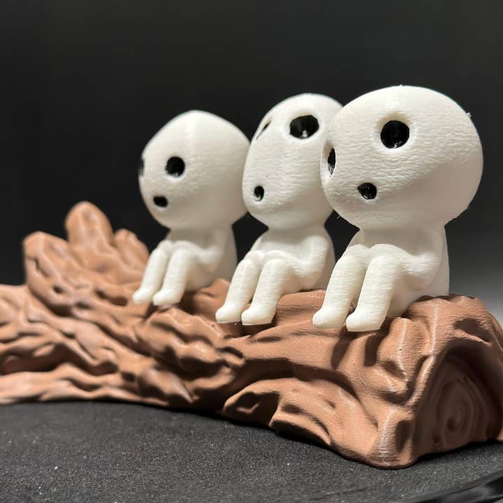 <3 Studio - Wholesale Night Light - Enchanted Forest Kodama Night Light: Whimsical Glowing Woodland Spirits Lamp for Magical Home Decor6