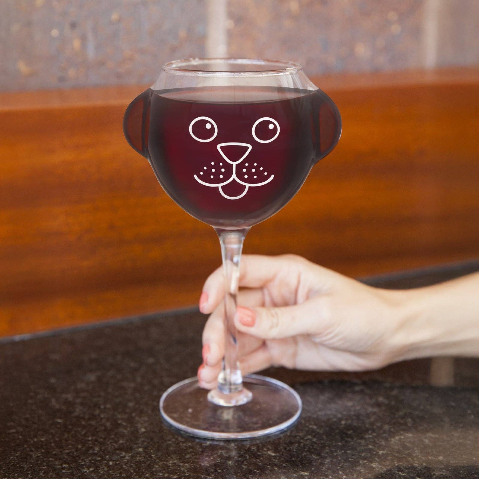 BigMouth Inc - Wholesale Wine Glass - The Ruff Day Wine Glass1