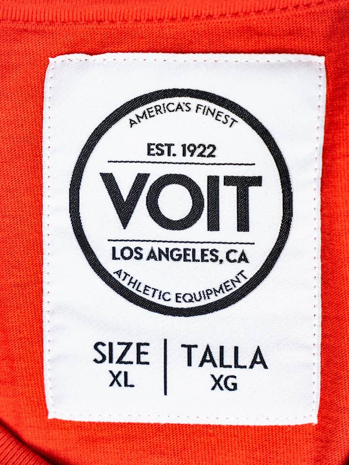 Voit - Wholesale Screen Printed T-Shirt - Men's - Voit 1922 Legacy Collection, 100% Cotton Vintage Sports Locker Print T-Shirt