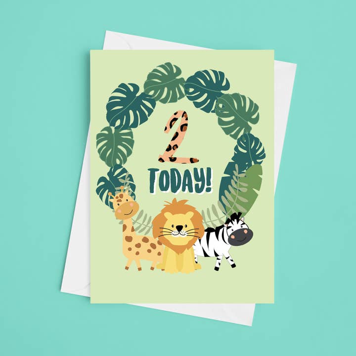 Ha en vild 2: a födelsedag - 5x7 födelsedagskort för wholesale av Laura Lonsdale