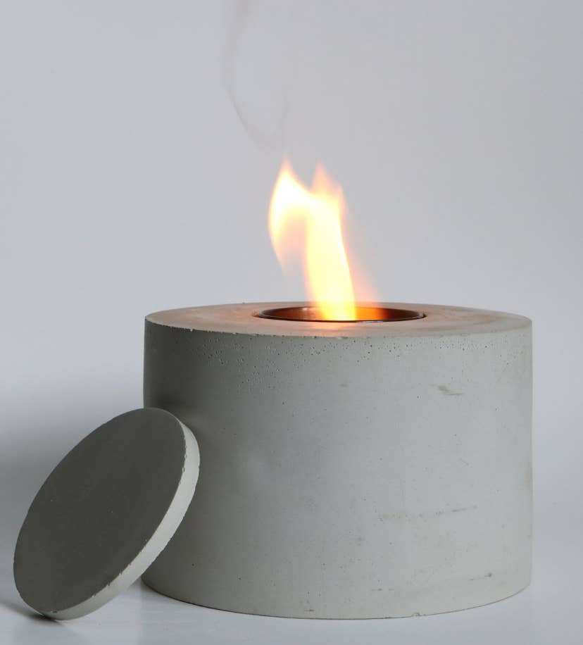 SugarByrd - Wholesale Fire Pit - Tabletop Concrete Fire Pit2