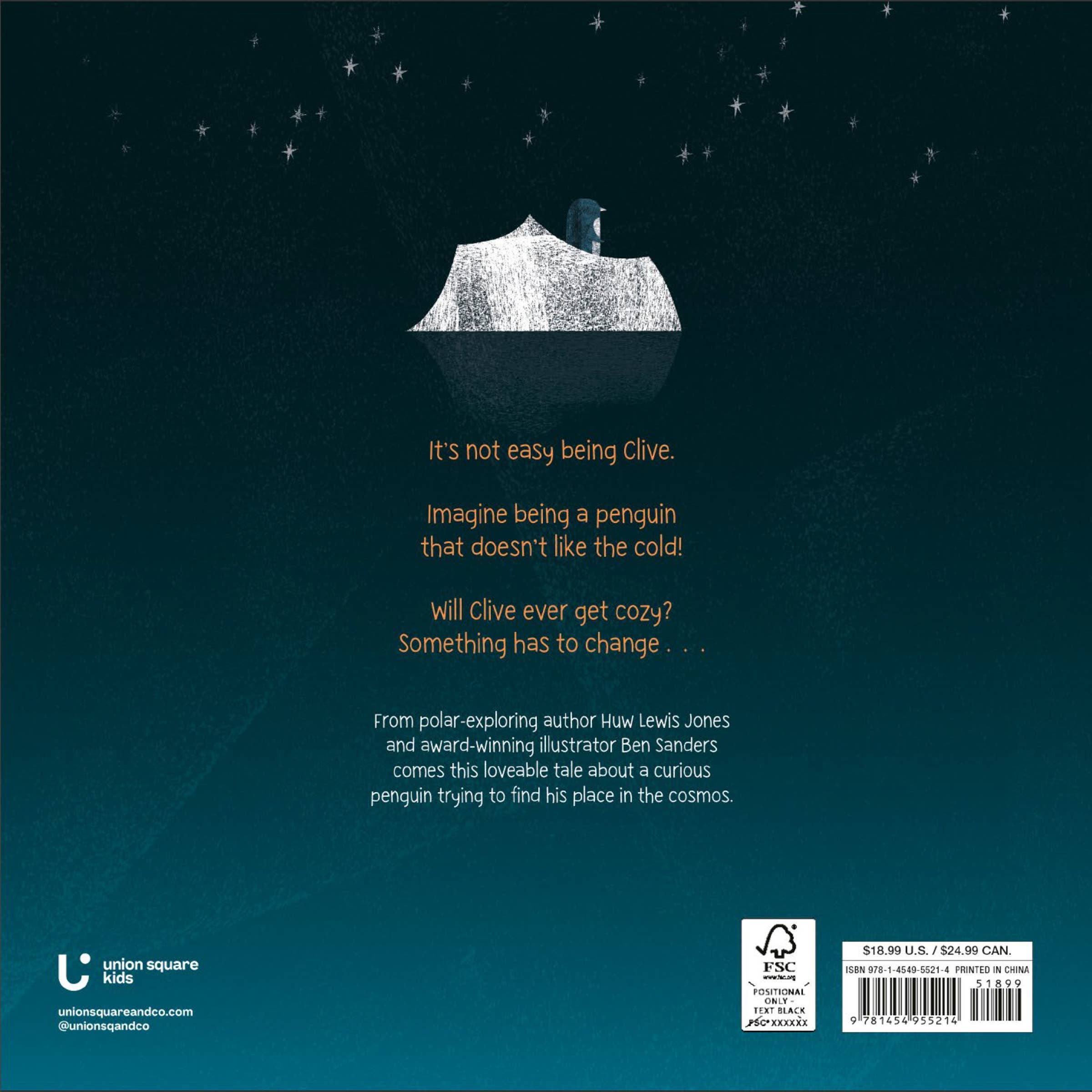 Hachette Book Group - Wholesale Preschool Book (3-5) - Clive Penguin by Huw Lewis-Jones1