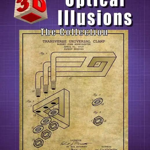 Books by splitShops - Wholesale Book - Adult - 3D Optical Illusions: The Collection - Paperback