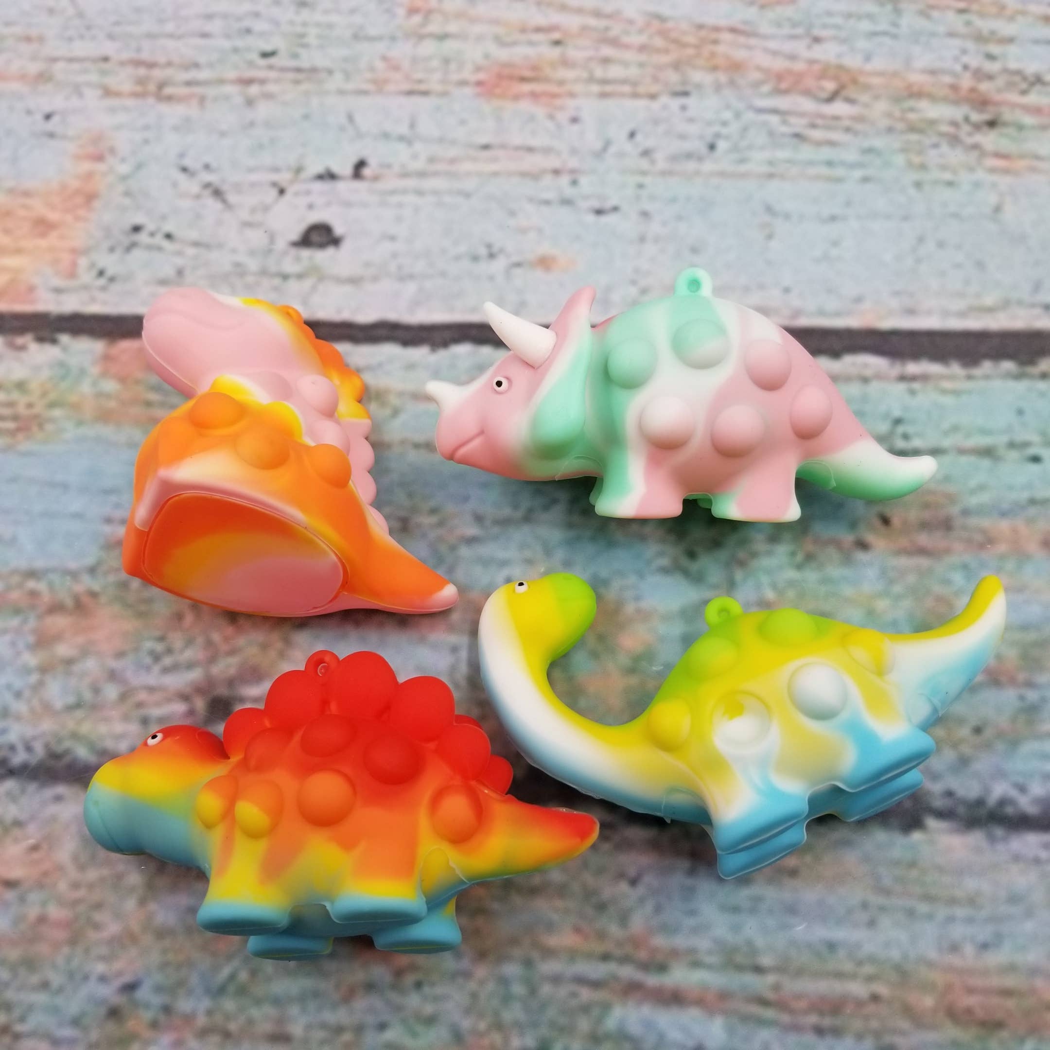 MIAS SHOP - Wholesale Fidget Toy - Kids - Dinosaur Pop Ball Push Bubble Fidget Toy5