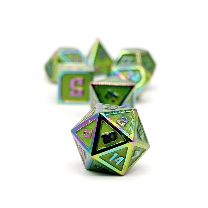 Gravestones - Headhunter - Metal Dice Set for wholesale by Norse Foundry