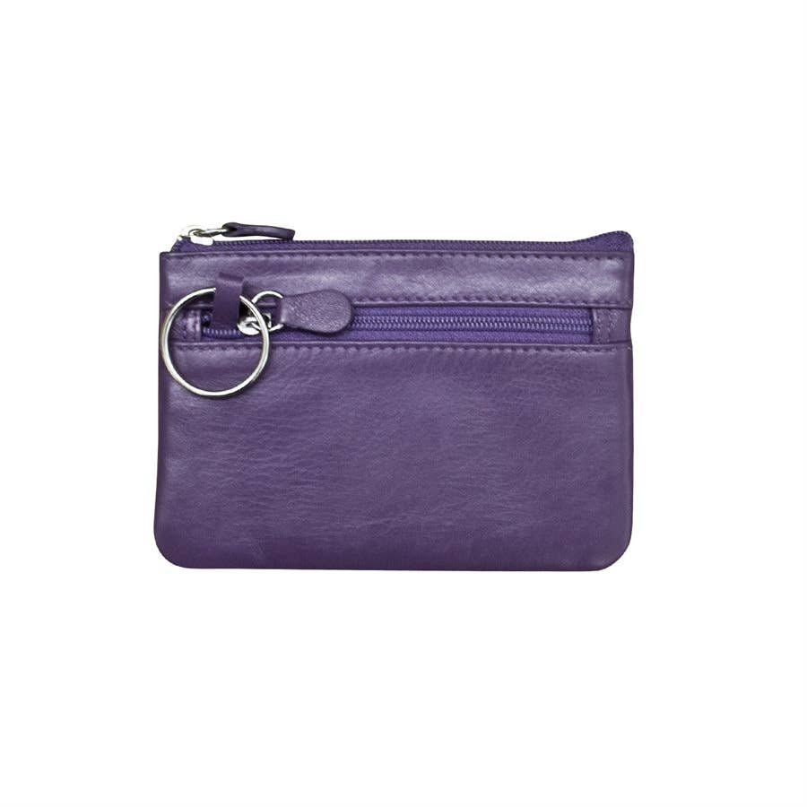 ili New York – wholesale Coin purse – Women’s – 6413 Leather Coin Purse With Key Ring13