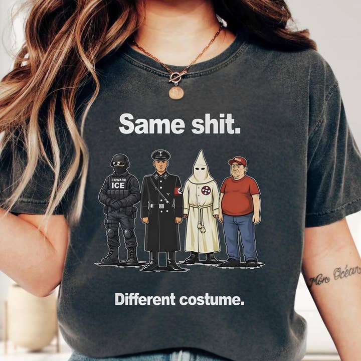 Same Shit Different Costume Shirt, Anti Trump Political Tee for wholesale by Teedico